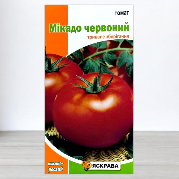 Насіння томата Мікадо червоний, 0,1г, ТМ Яскрава